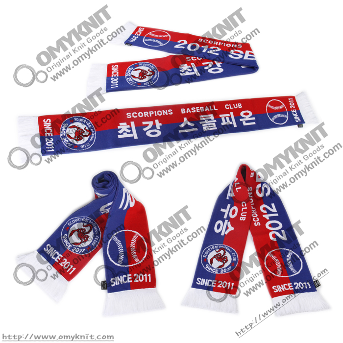 스콜피온 야구목도리 제작!!!!