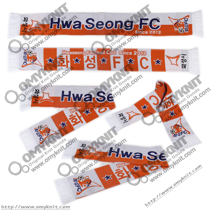 화성fc 축구구단 머플러 제작