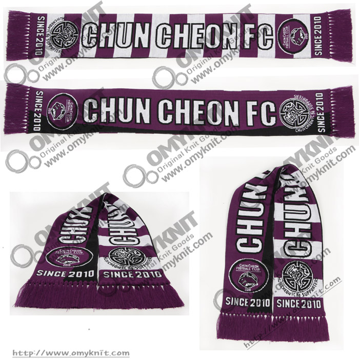 춘천 FC 구단 응원머플러 제작
