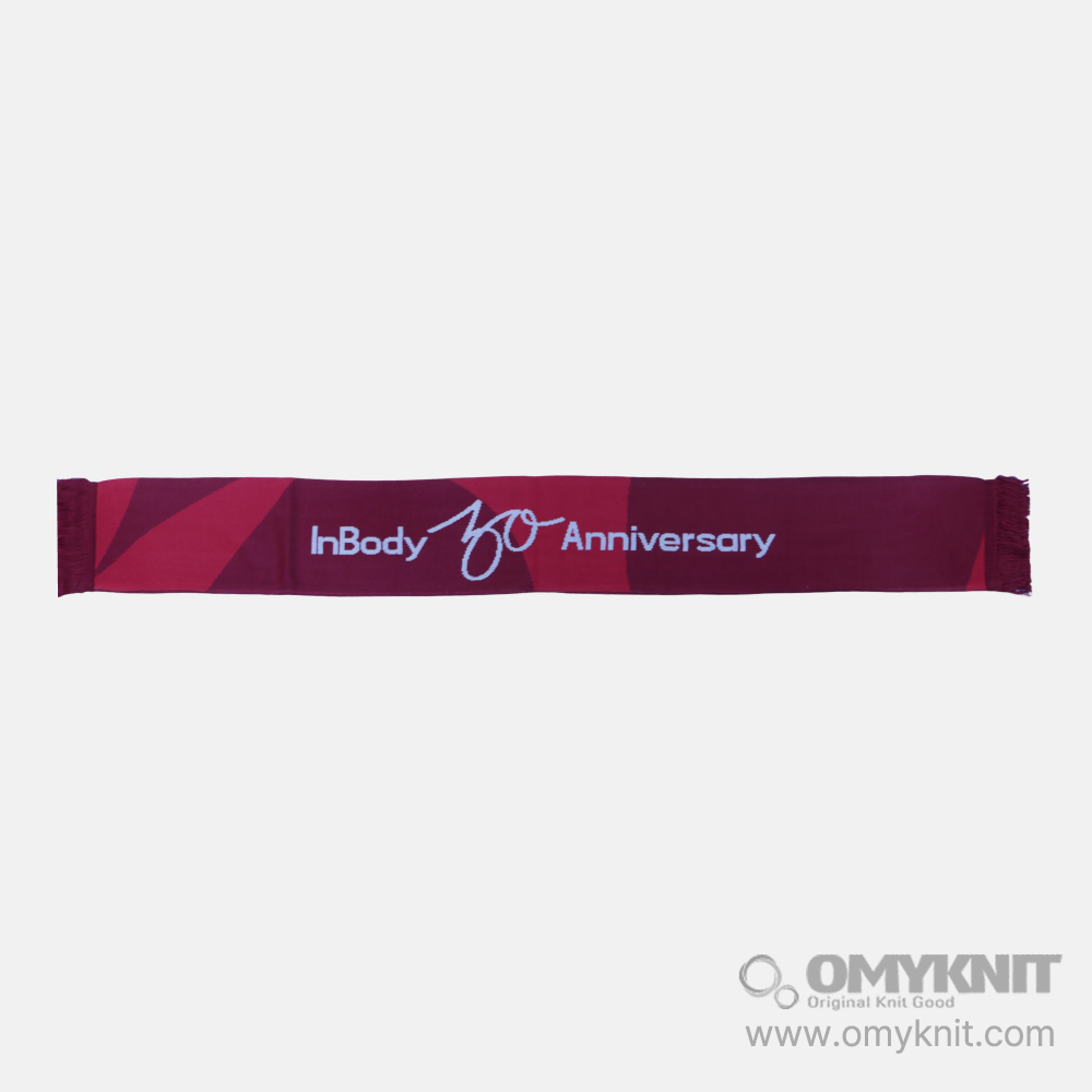 인바디 창립 30주년 행사 머플러