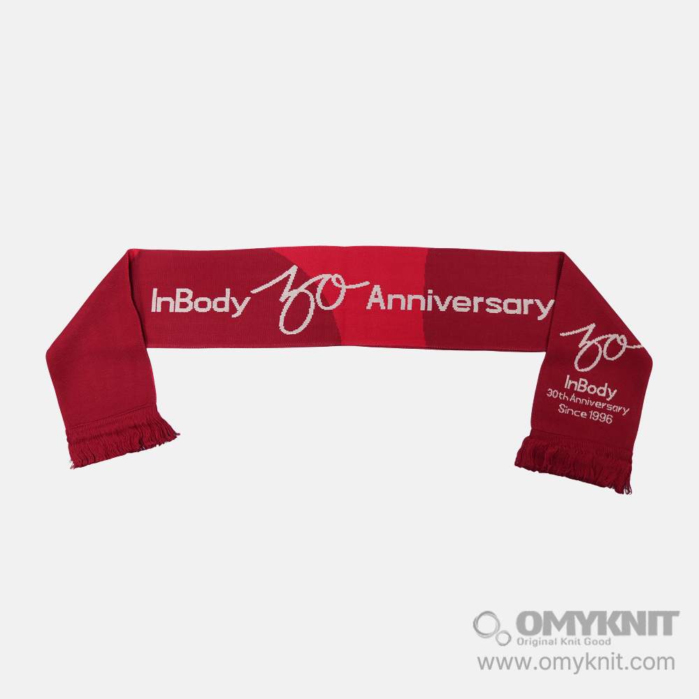 인바디 창립 30주년 행사 머플러