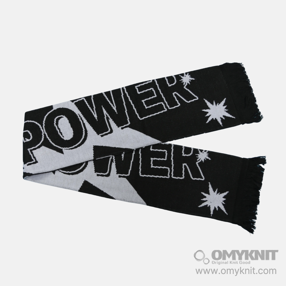 Super Power 공연용 니트머플러 대량 제작