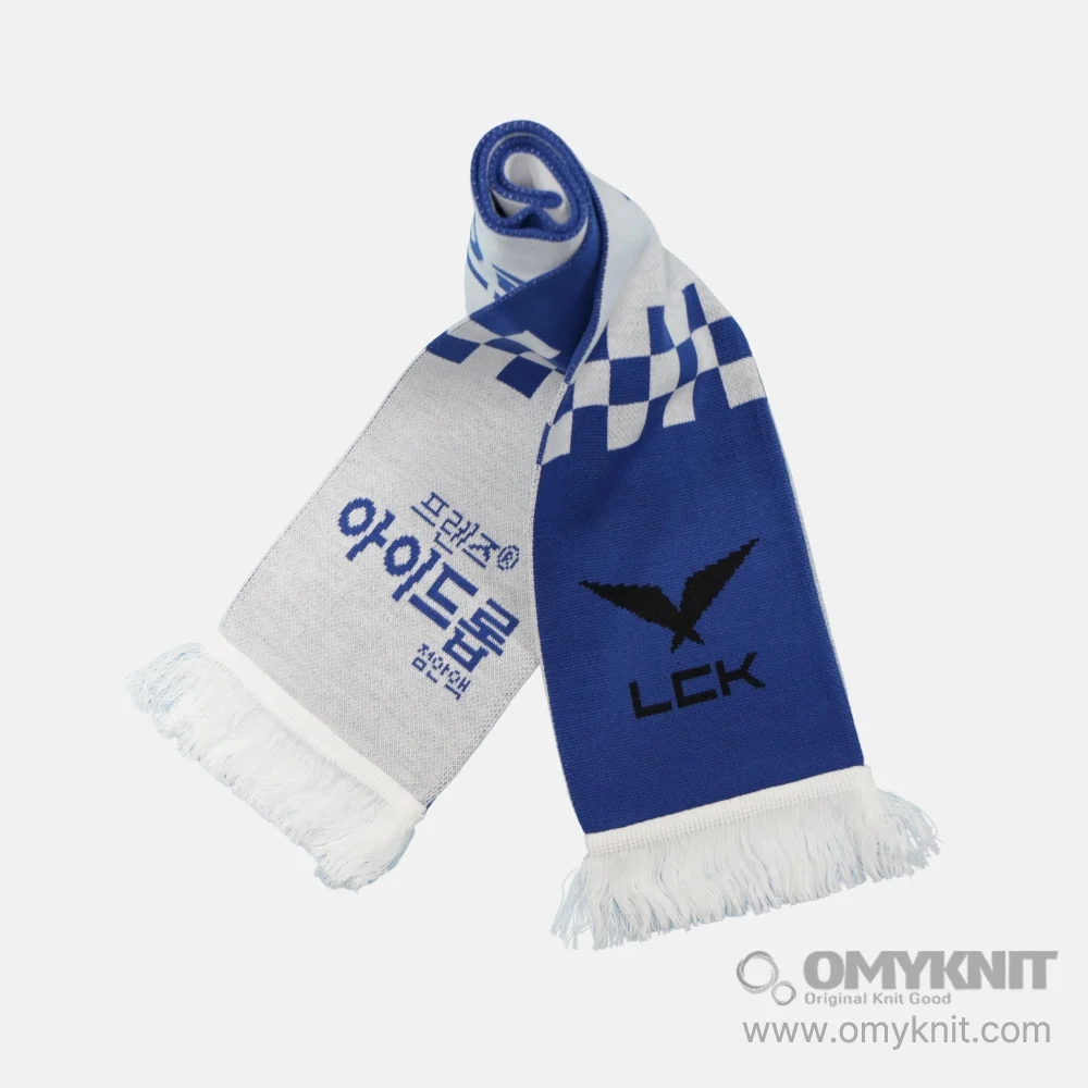 LCK와 프렌즈 아이드롭의 콜라보 행사 머플러