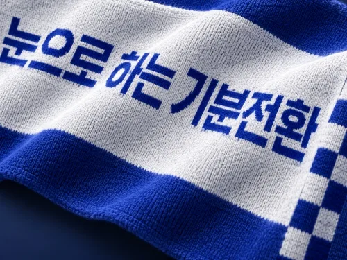 LCK와 프렌즈 아이드롭의 콜라보 행사 머플러